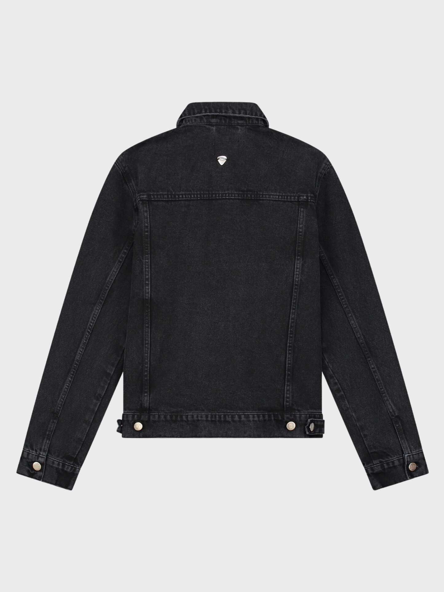 Black Tube Denim Jacket