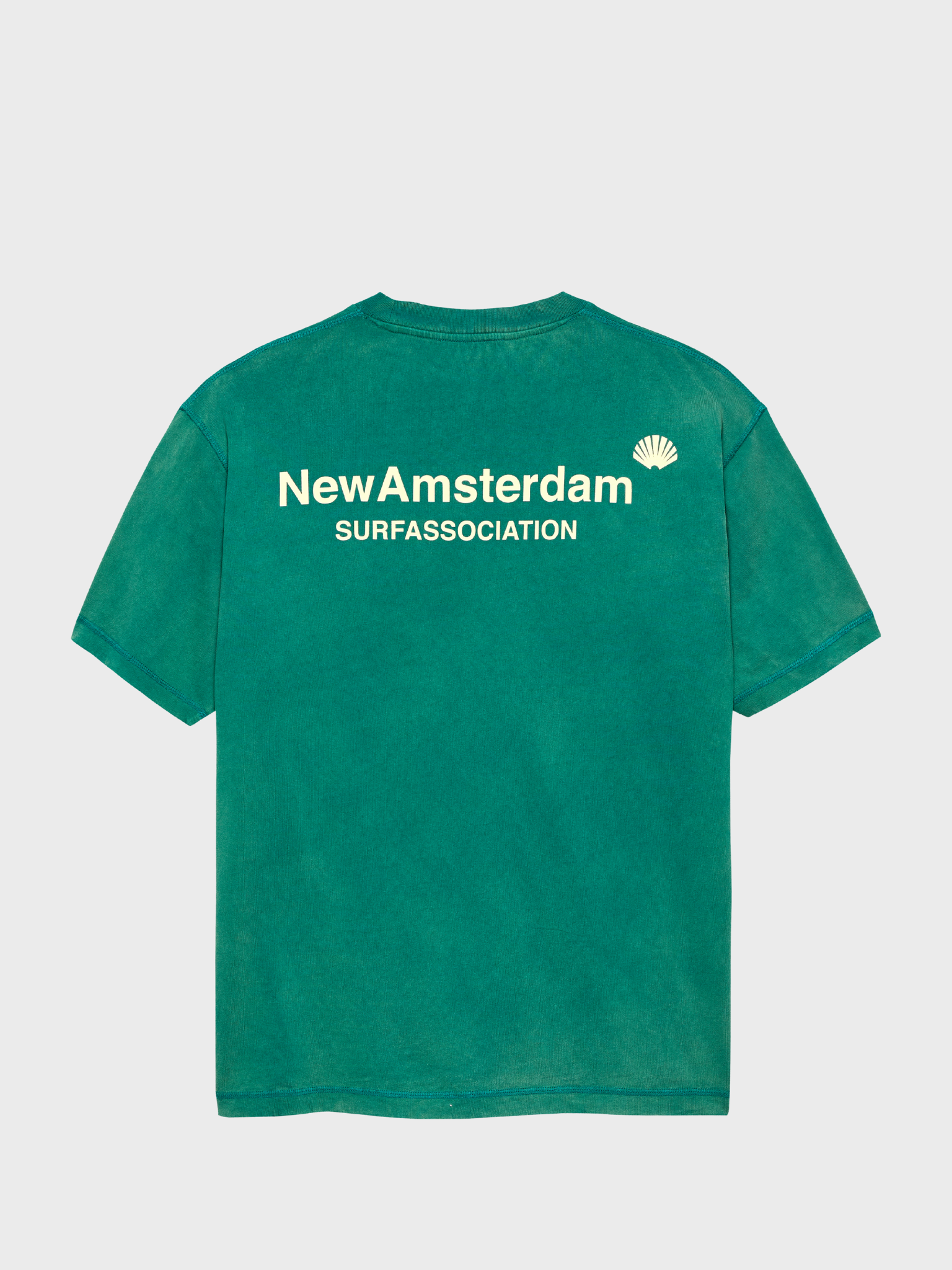 Logo Tee Sea Green/Butter Yellow