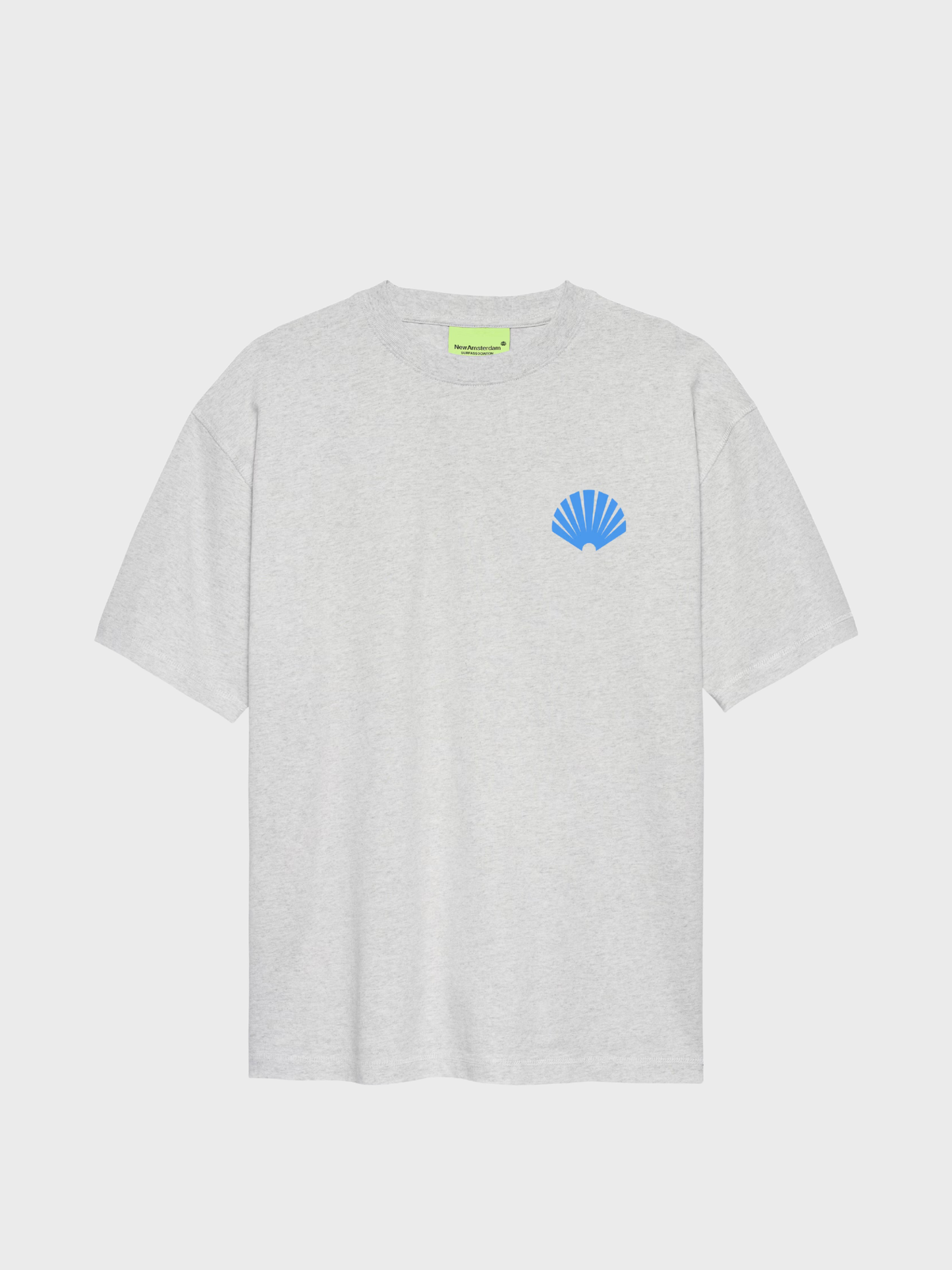 Logo Tee Ash/Blue