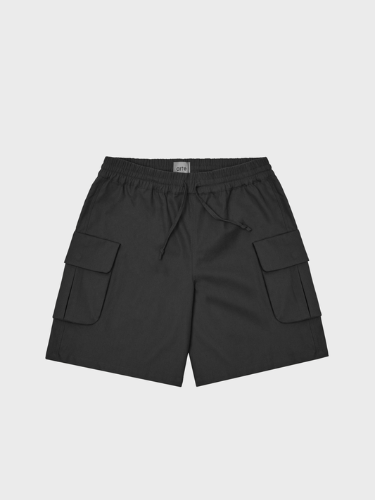 Linen Cargo Shorts