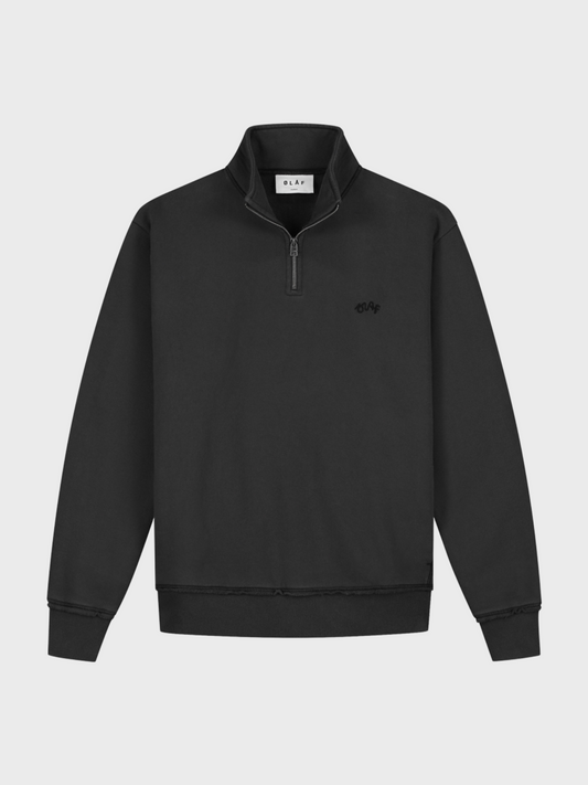 Signature Zip Mock