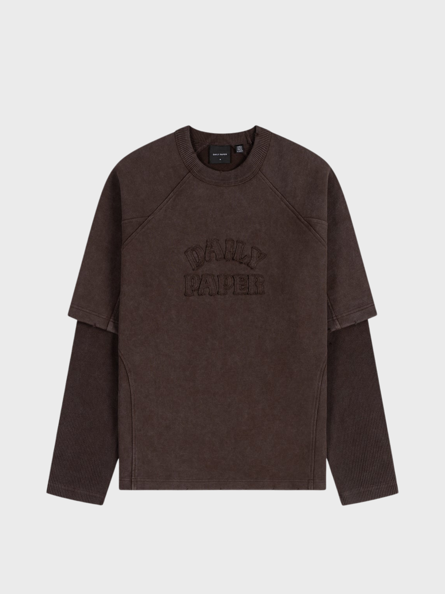 Raglan Stacked Layered LS T-Shirt
