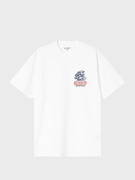 Carhartt WIP S/s Hot Rat T-Shirt — White