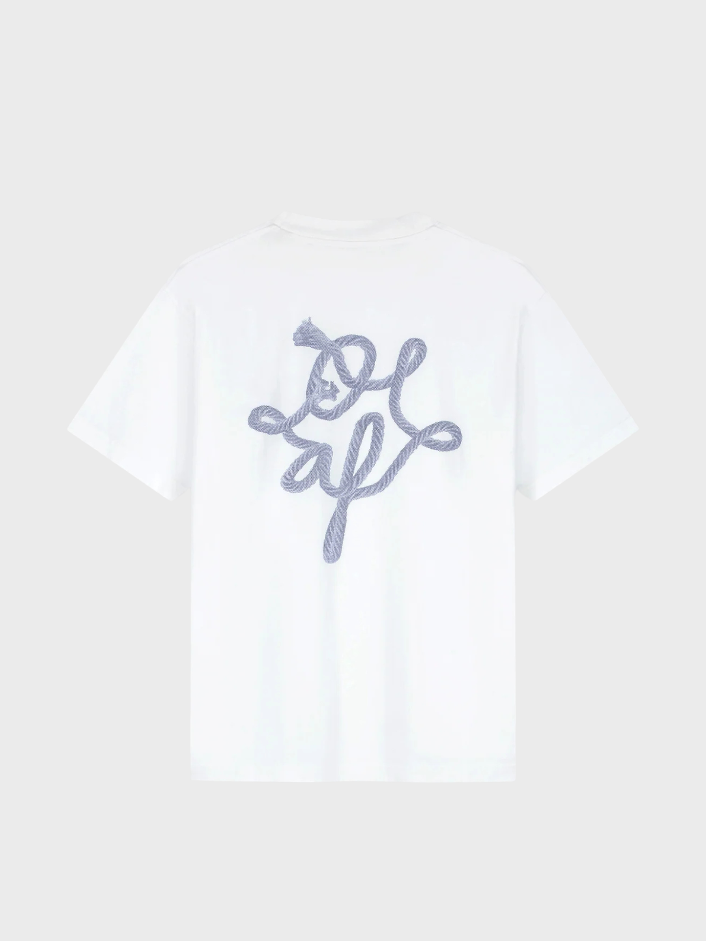 OLAF Lasso Face Tee — Optical White
