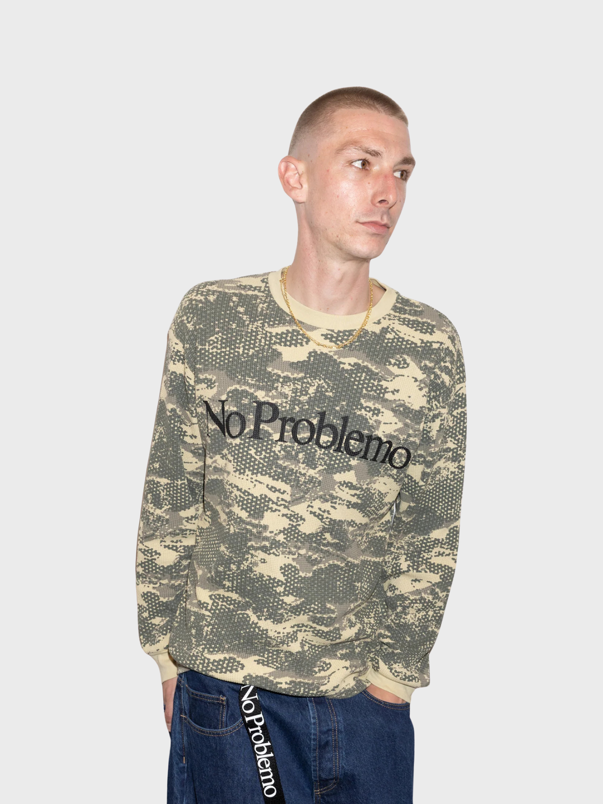 Forest Waffle LS Tee