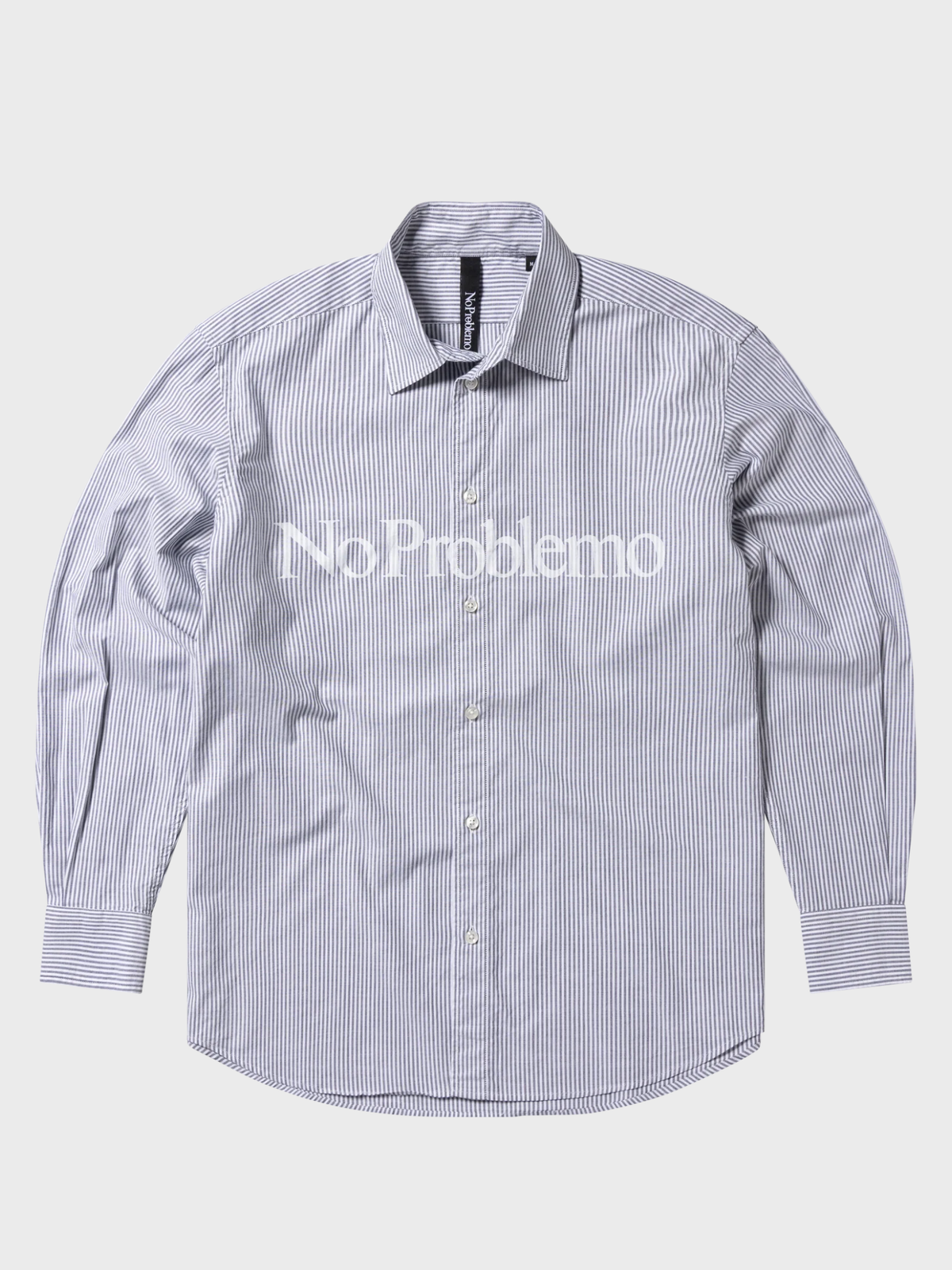 No Problemo Oxford Stripe LS Shirt
