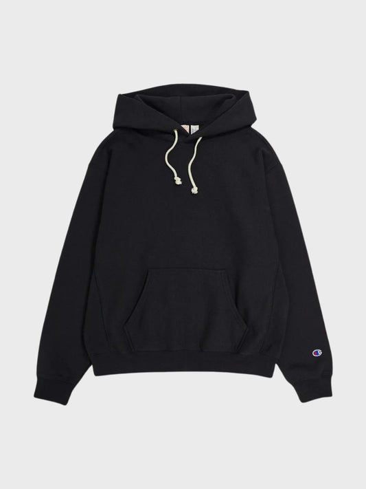 Reverse Weave Hoodie — front