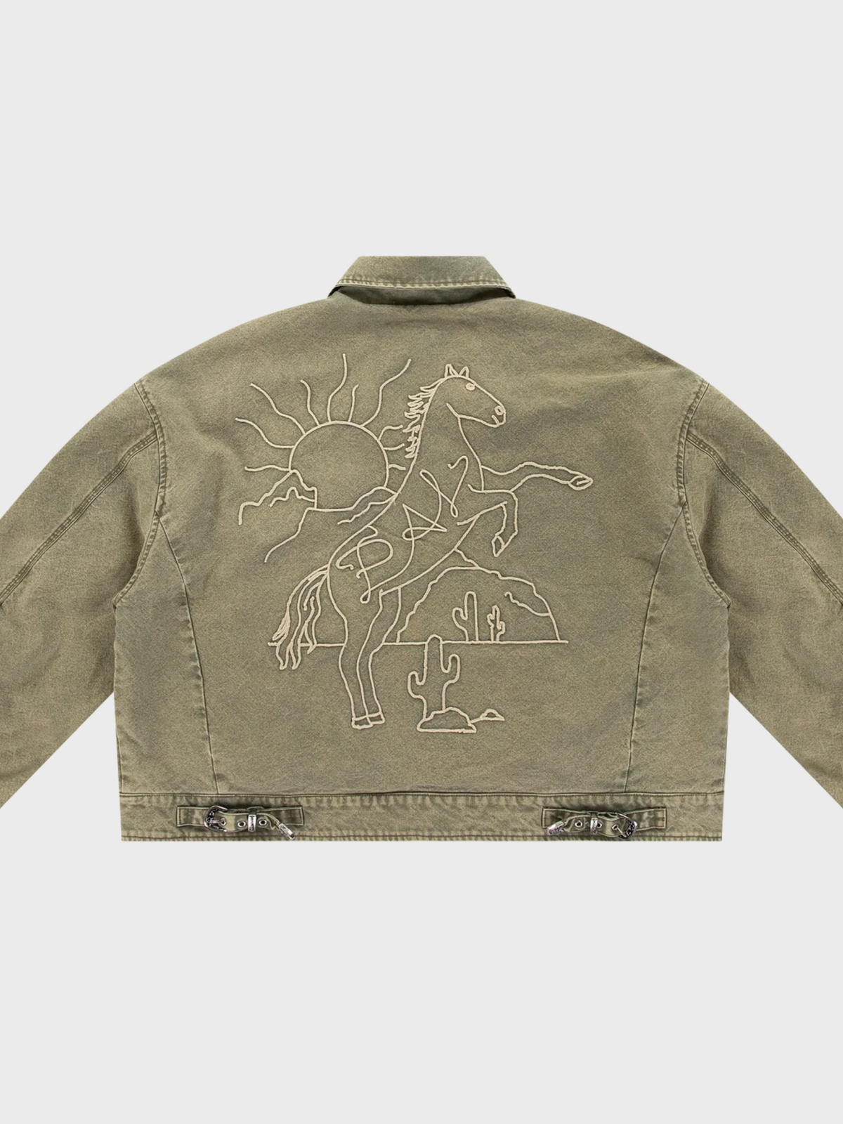 Gallop Jacket Washed Sage