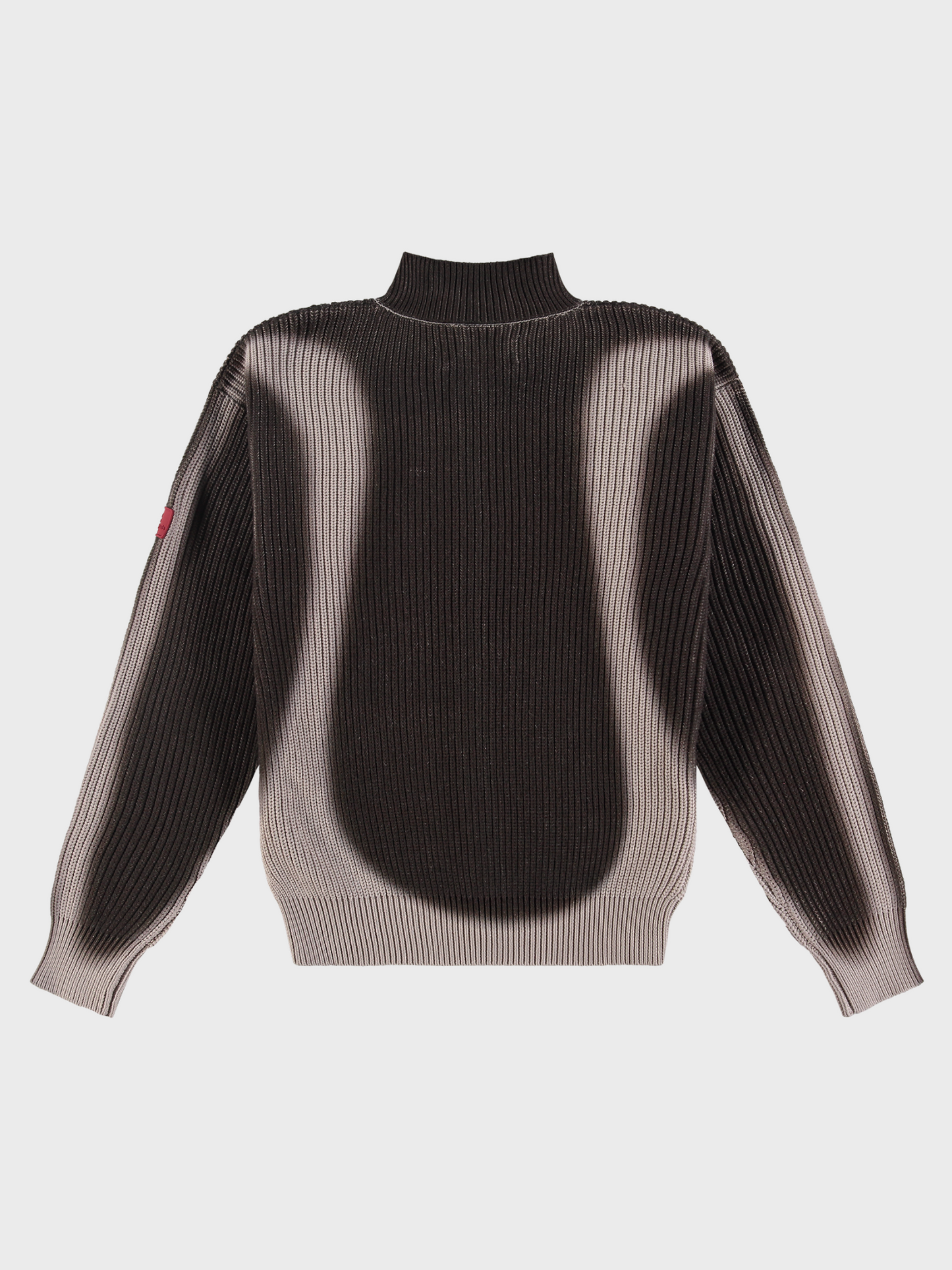 Fisherman Curve Zip Up Sweater