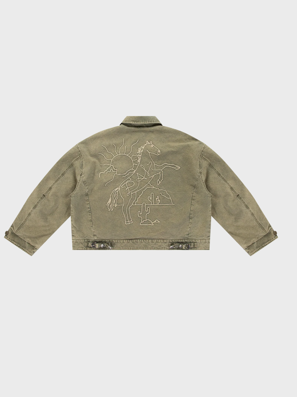 Gallop Jacket Washed Sage