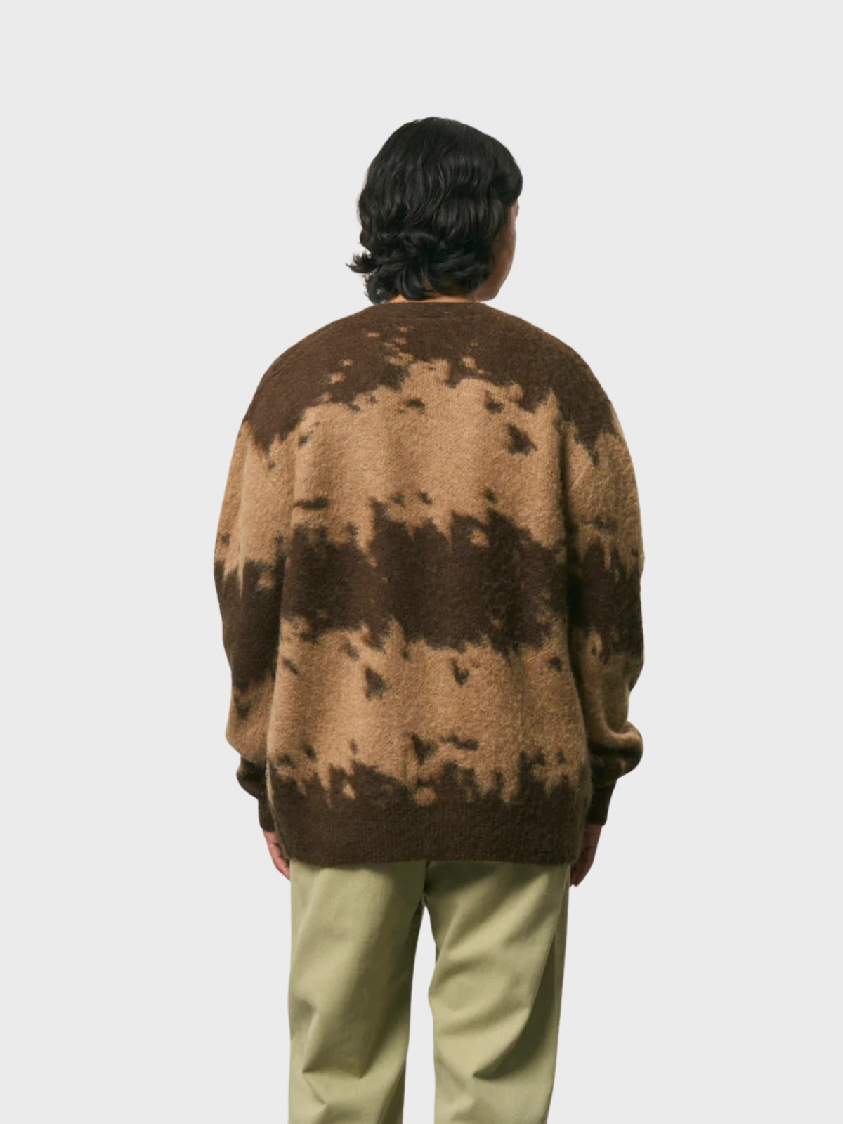 Mohair Splatter Cardigan