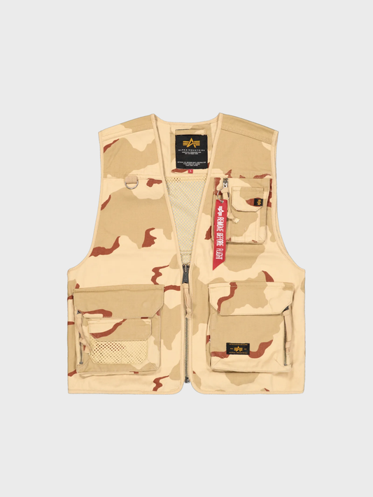 Mesh Utility Vest Camo