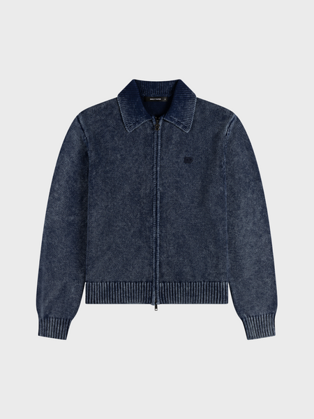 Indigo Knit Cardigan