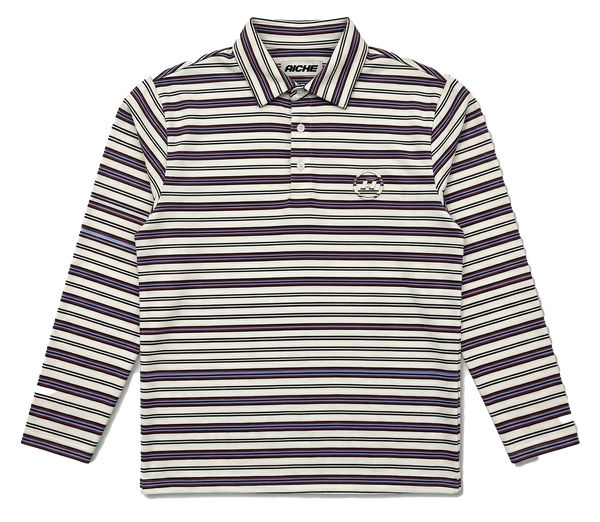 Contrast Longsleeve Polo
