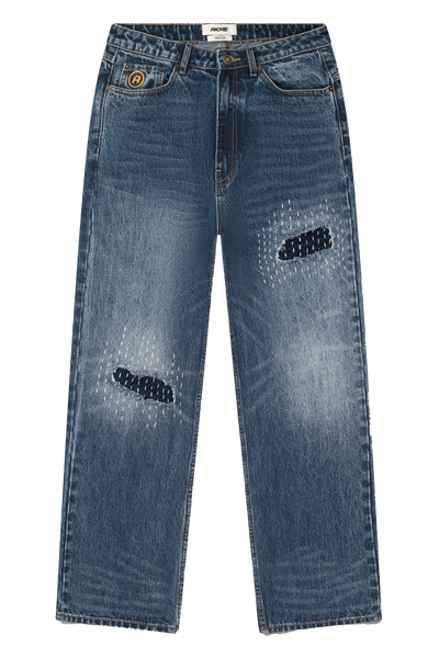 Sashiko Repair Denim Jeans