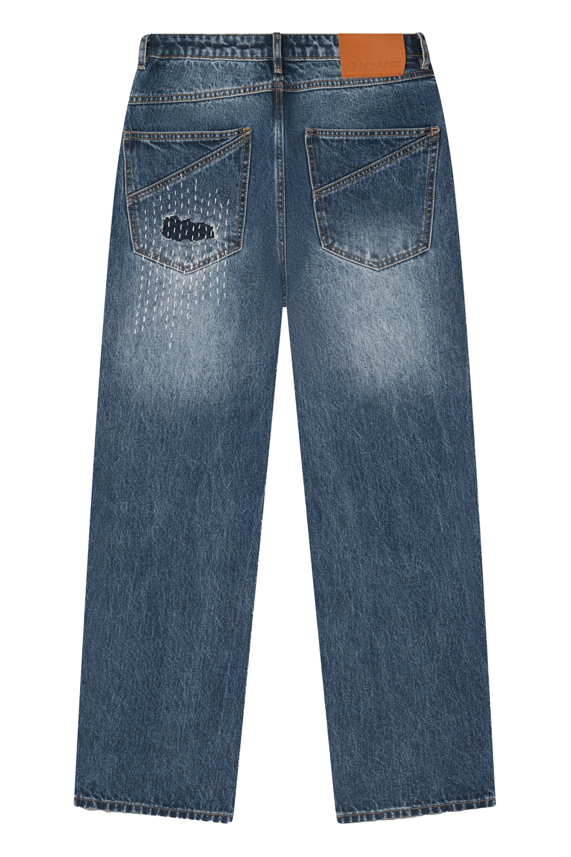 Sashiko Repair Denim Jeans