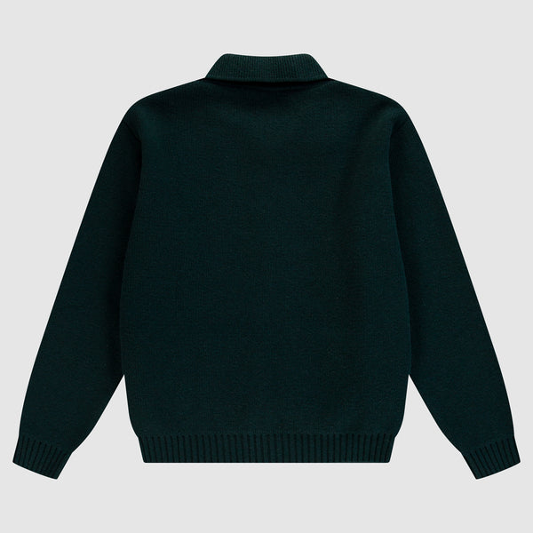 Cable Knit Zip Cardigan