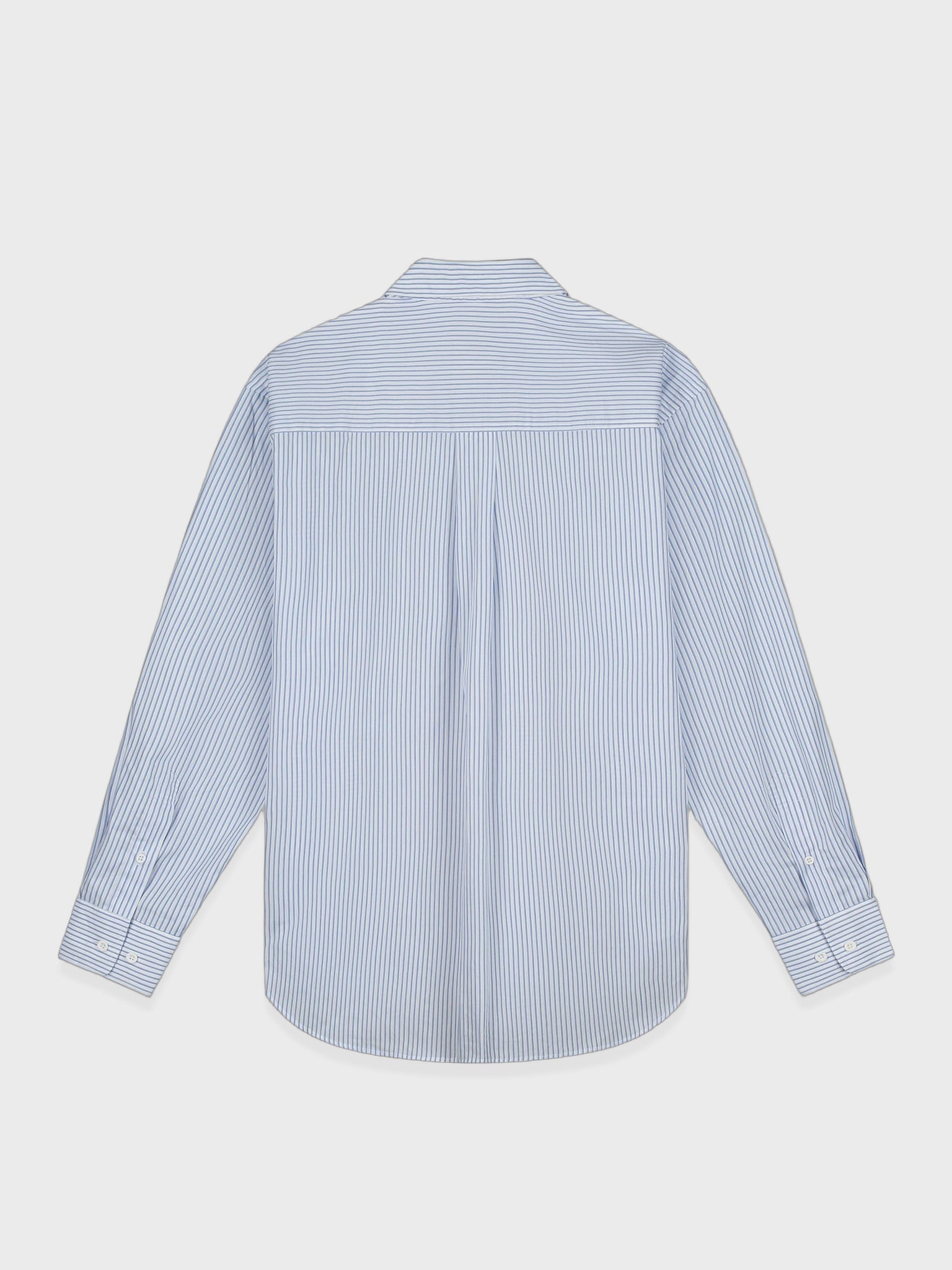 Arte Antwerp Striped Gallery Shirt in Blue achterkant